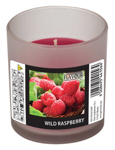 Gala Vonná svíčka Wild Raspberry v matném skle Indro Vino