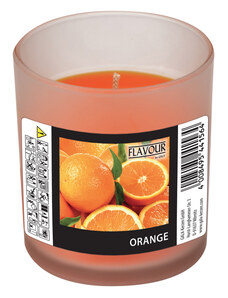 Gala Vonná svíčka Orange v matném skle Indro Vino