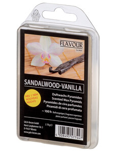 Gala Vonný tající vosk Sandalwood-Vanilla 6 ks do aroma lampy