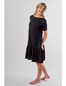 ZURI Volánkové šaty Lisa s popelínovou sukní