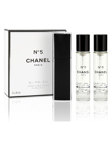 Chanel N°5 Eau Premiére parfémovaná voda 3x20 ml pro ženy plnitelný flakón