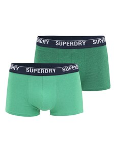 Superdry Boxerky tmavě modrá / zelená / mátová / bílá