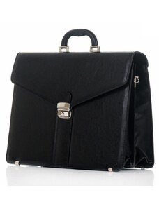 SOLIER Aktovka Business Briefcase Black - bazar