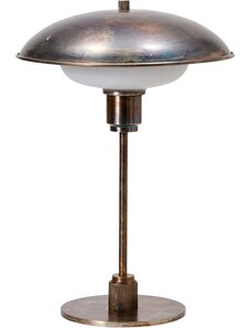 House Doctor Mosazně hnědá kovová stolní lampa Boston