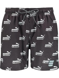 Plavky Puma Badehose Schwarz Weiss F001 100001272-001