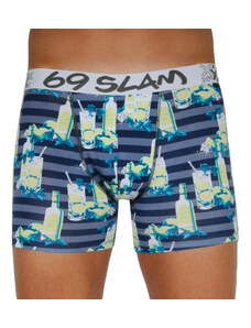 Pánské boxerky 69SLAM fit bamboo mojito (MPBJTO-BB)