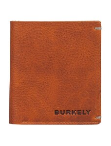 Pánská kožená peněženka Burkely BILLFOLD High coin koňak s RFID