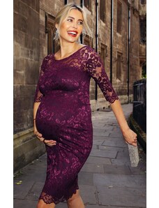 Tiffany Rose Těhotenské společenské šaty AMELIA lila