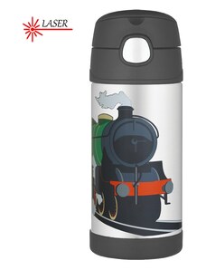 Thermos Dětská termoska s brčkem - vlak