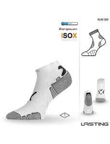 Lasting funkční běžecké ponožky RUN bílé