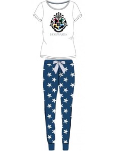 E plus M Dámské bavlněné pyžamo Harry Potter s barevným erbem