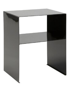 House Doctor Černý kovový odkládací stolek Fari 40 x 32 cm