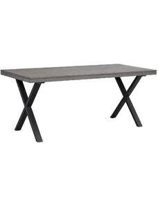 Tmavě hnědý dubový jídelní stůl ROWICO BROOKLYN II. 170 x 95 cm