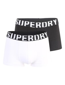 Superdry Boxerky černá / bílá
