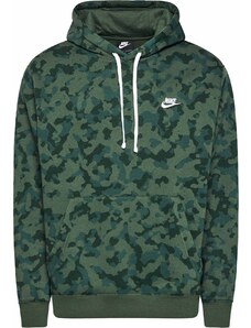 Pánská mikina Nike Club Hoodie Camo Green