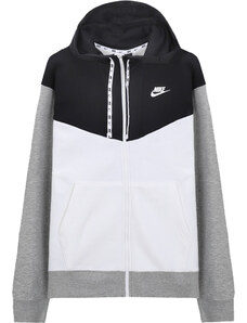 Pánská mikina Nike Men Hybrid Fleece Hoodie Full-Zip Grey XL