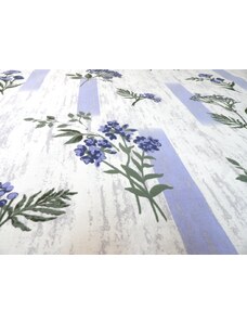 DOMESTIK 145/27809-4 polní květy-modré šíře 220cm / METRÁŽ NA MÍRU