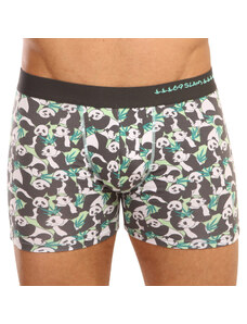 Pánské boxerky 69SLAM fit bamboo panda boo (MPBPBO-BB)