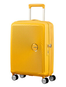 American Tourister Soundbox 55cm Žlutý rozšiřitelný
