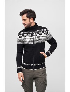 Brandit Cardigan Norweger černý