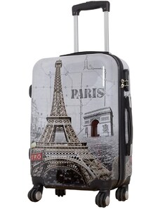 Cestovní zavazadlo - Kufr - Monopol - Paris - Velikost S - Objem 38 Litrů