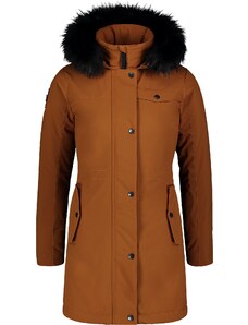 Nordblanc Hnědý dámský zimní kabát HIMALAYAN