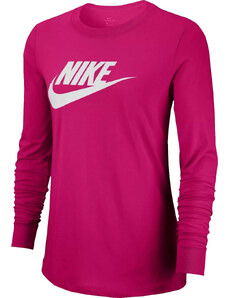Dámské triko Nike Essential Icon Futura Fuchsia