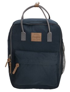 Beagles Tmavě modrý objemný batoh do školy „Scandinavia“