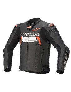 bunda MISSILE 2 IGNITION, TECH-AIR kompatibilní, ALPINESTARS (černá/červená fluo) 2024