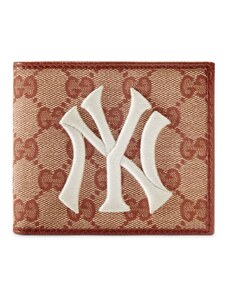 Gucci Monogram Ny Yankees Wallet