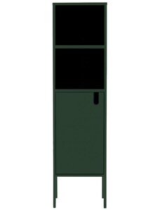 Matně zelená lakovaná knihovna Tenzo Uno 152 x 40 cm