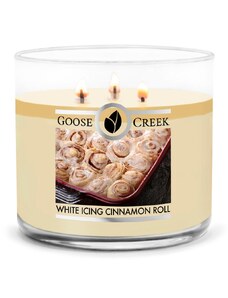 Goose Creek Candle svíčka White Icing Cinnamon Roll, 411 g