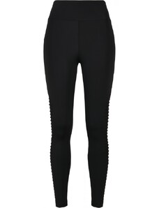 URBAN CLASSICS Ladies Highwaist Biker Tech Mesh Leggings