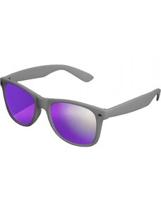 URBAN CLASSICS Sunglasses Likoma Mirror - gry/pur