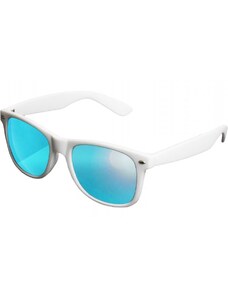 URBAN CLASSICS Sunglasses Likoma Mirror - wht/blu