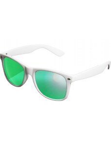 Sluneční brýle Urban Classics Likoma zrcadlové - bílo/zelené