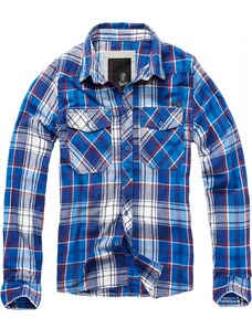 Pánská košile Brandit Checked - modrá