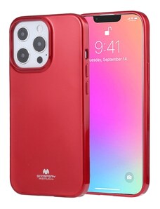 Ochranný kryt pro iPhone 13 Pro - Mercury, Jelly Red