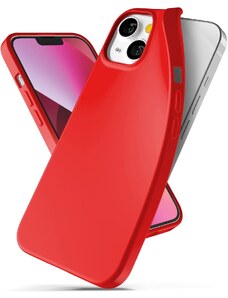 Ochranný kryt pro iPhone 13 - Mercury, Soft Feeling Red
