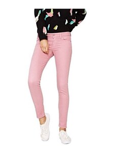 PEPE JEANS dámské růžové skinny kalhoty SOHO PL210804U910 růžová