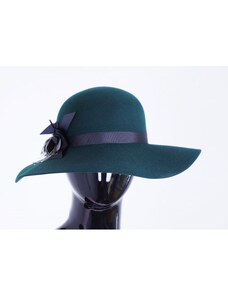 RICH&ROYAL dámský vlněný klobouk 1807-002 zelená