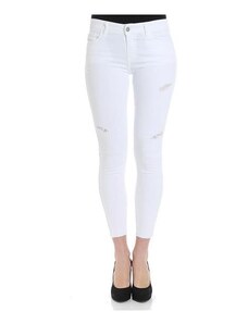 DIESEL dámské bílé džíny SLANDY-ANKLE 084EX bílá