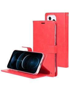 Ochranné pouzdro pro iPhone 13 Pro - Mercury, Bluemoon Diary Red