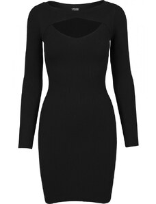 URBAN CLASSICS Ladies Cut Out Dress - black