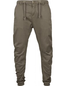 URBAN CLASSICS Stretch Jogging Pants - olive