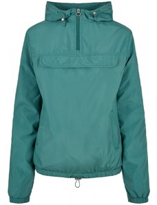 Dámská jarní/podzimní bunda Urban Classics Ladies Basic Pullover - zelená