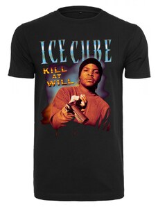 URBAN CLASSICS Pánské tričko Mister Tee Ice Cube Kill At Will - černé