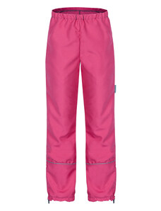 Veselá Nohavice Dětské softshellové kalhoty letní růžové