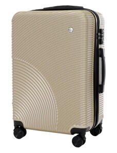 Cestovní kufr T-class 2011, vel. L, TSA zámek, (champagne) MAT, 65 x 43 x 27,5cm