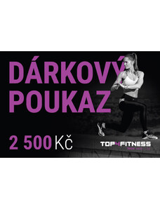 Top4Fitness Dárkový poukaz v hodnotě 2500 Kč voucher-fitness-2500